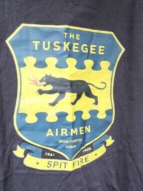 NWOT Unisex 3XL Black Graphic Tshirt -  Tuskegee Airmen Black History1